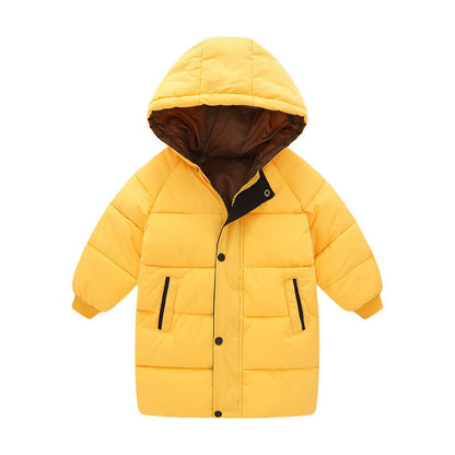 Kids Windproof Long Hooded Warm Parka/Jacket childrensterritory