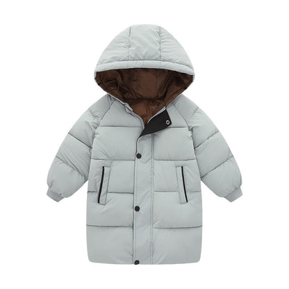 Kids Windproof Long Hooded Warm Parka/Jacket childrensterritory