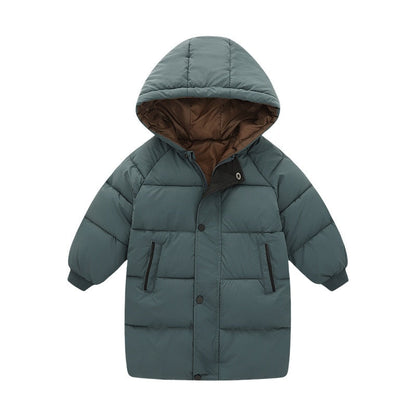 Kids Windproof Long Hooded Warm Parka/Jacket childrensterritory