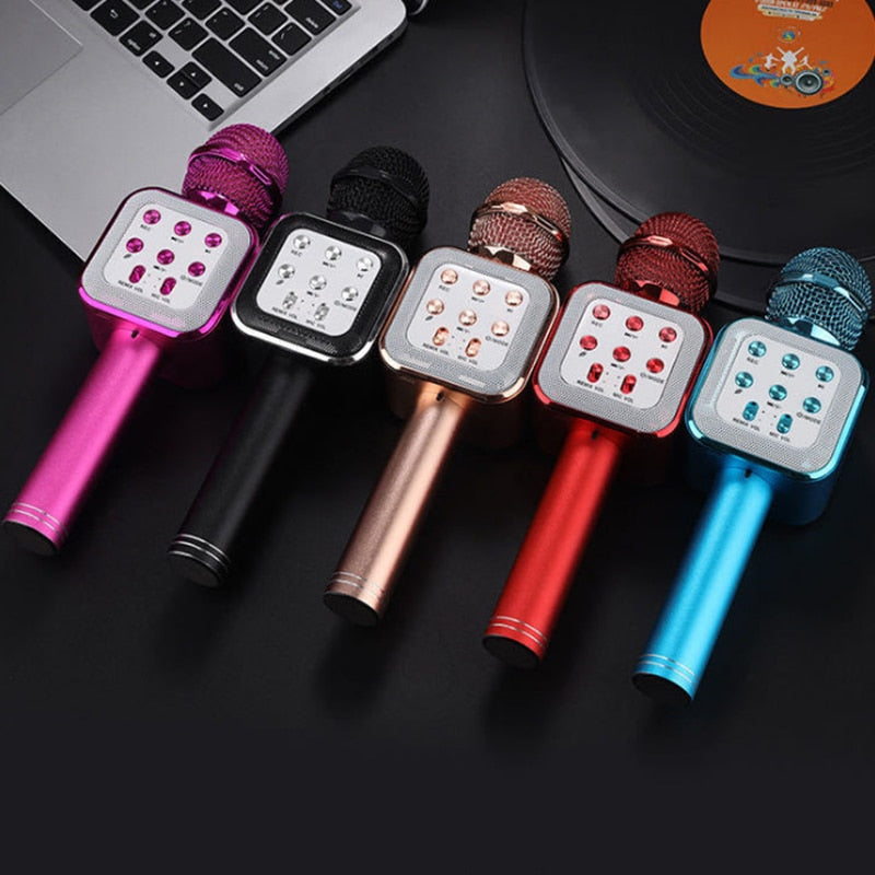 Kids Wireless Handheld Karaoke Microphone childrensterritory