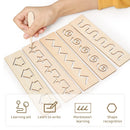 Kids Wooden Montessori Pen Control Boards/Toys childrensterritory