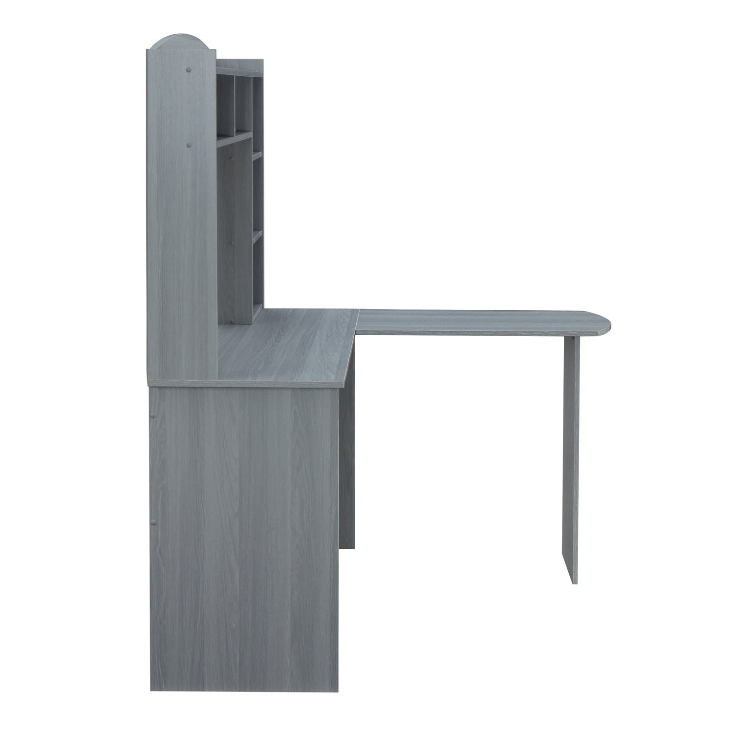 L-Shaped Modern Design Wooden Hutch Office/Study Desk childrensterritory