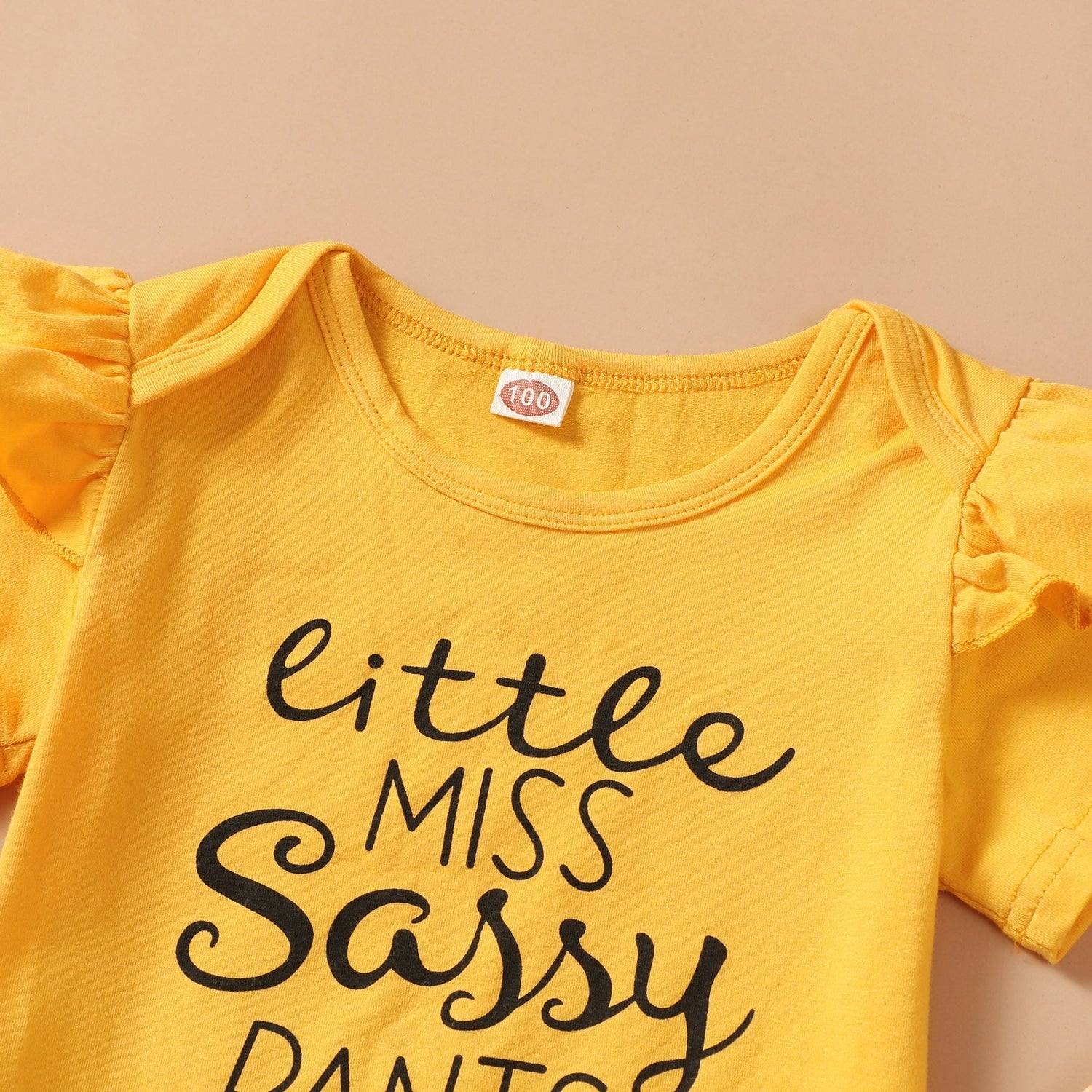 Little Girl 2pcs Top &amp; Flare Pants Outfit Set childrensterritory