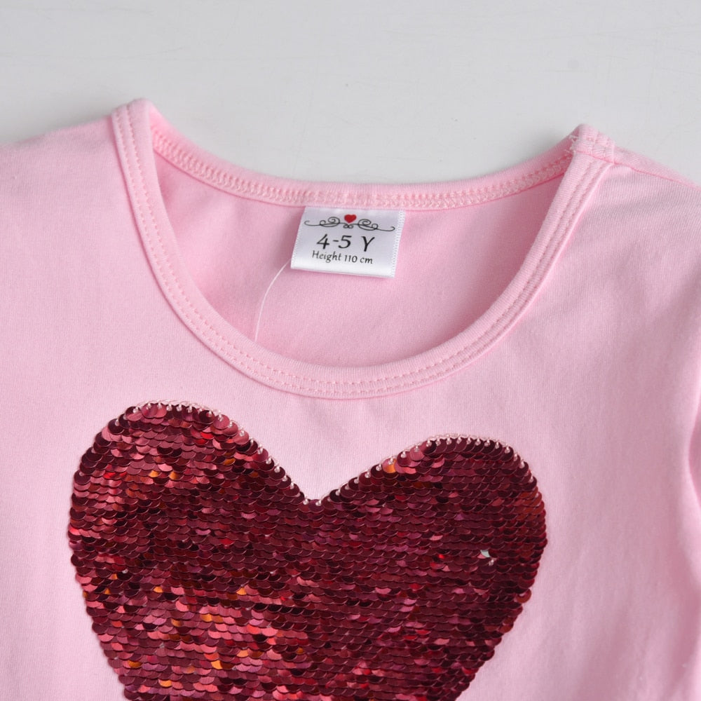 Long Sleeve Cotton Party Dress for Kids Girls childrensterritory