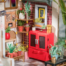 Miniature Wooden Doll House with Furniture Toy for Kids childrensterritory