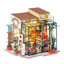 Miniature Wooden Doll House with Furniture Toy for Kids childrensterritory
