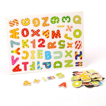 Multi-function Kids Magnetic Puzzle/Drawing Board Toys childrensterritory