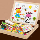Multi-function Kids Magnetic Puzzle/Drawing Board Toys childrensterritory