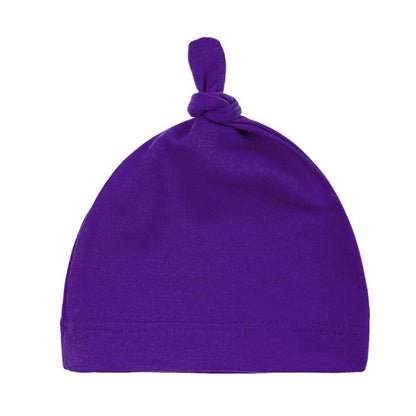 Newborn Baby Cotton knotted Beanies childrensterritory