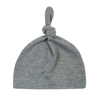 Newborn Baby Cotton knotted Beanies childrensterritory