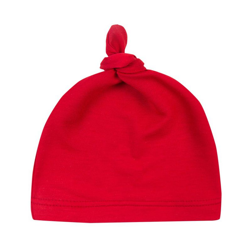 Newborn Baby Cotton knotted Beanies childrensterritory