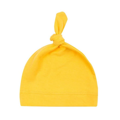 Newborn Baby Cotton knotted Beanies childrensterritory
