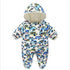Newborn Baby Plus Velvet Warm Hooded Snowsuit childrensterritory