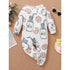 Newborn Boy/Girl Cute Long Sleeve Cotton Romper childrensterritory