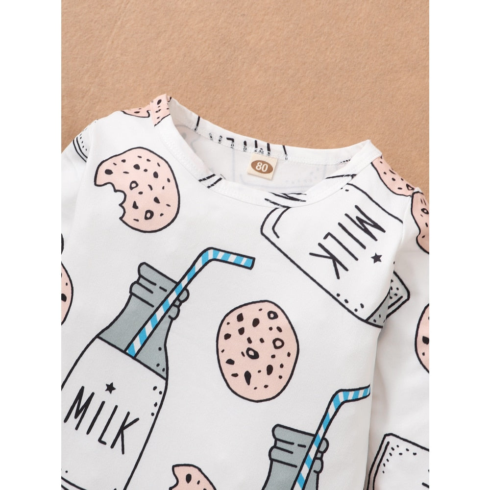 Newborn Boy/Girl Cute Long Sleeve Cotton Romper childrensterritory
