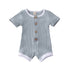 Newborn Boys Girls Short Sleeve Cotton Bodysuit childrensterritory