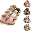 Newborn Girls Non-slip PU Leather Shoes/Prewalker childrensterritory