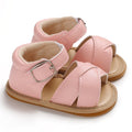 Newborn Girls Non-slip PU Leather Shoes/Prewalker childrensterritory