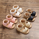 Newborn Girls Non-slip PU Leather Shoes/Prewalker childrensterritory