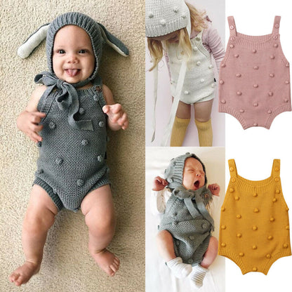 Newborn Unisex Warm Knitted Bodysuit/Clothes childrensterritory