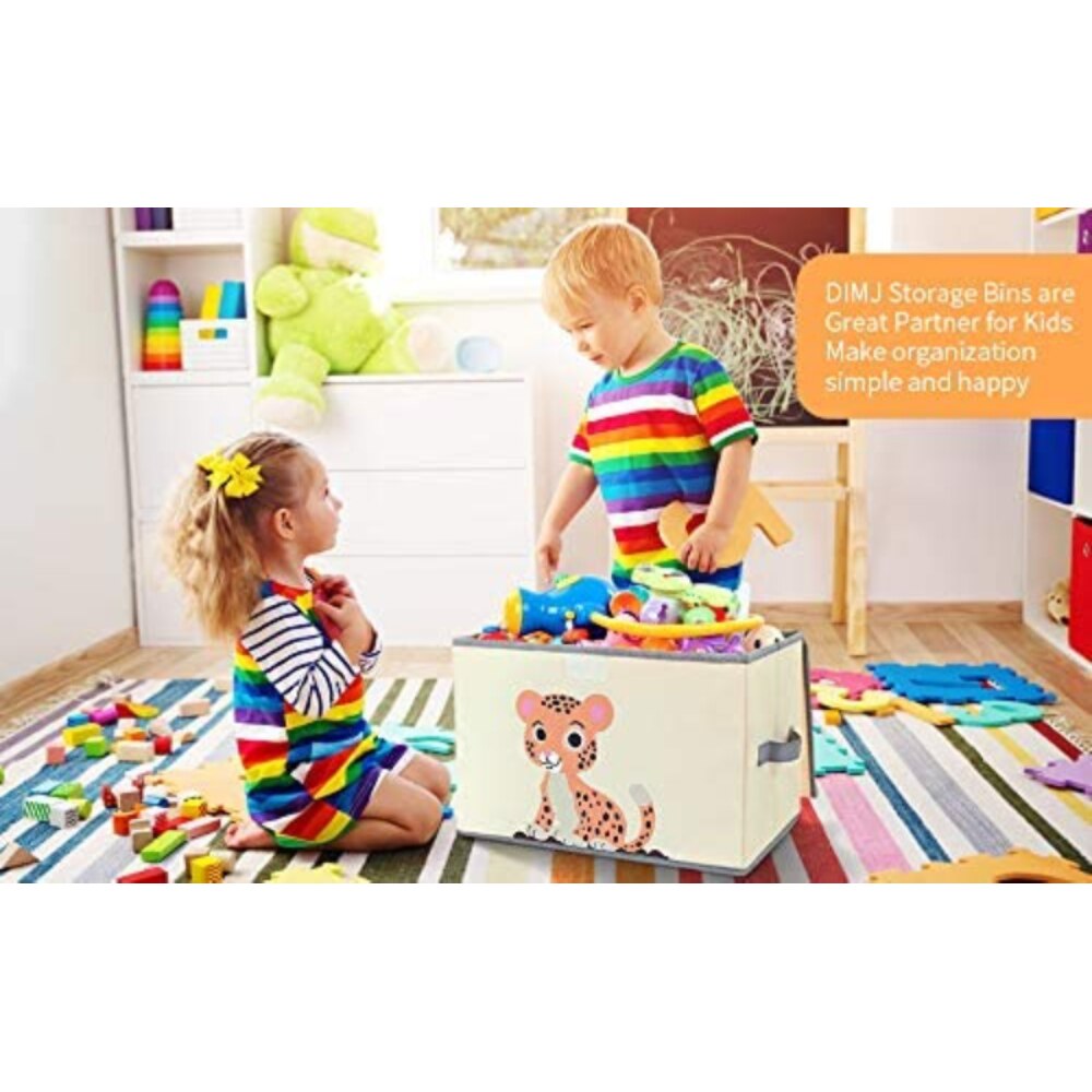 Non Woven Folding Storage Box with Handle childrensterritory