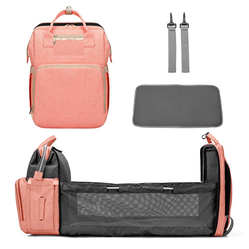 Portable Multi-Function Crib &amp; Diaper Backpack childrensterritory