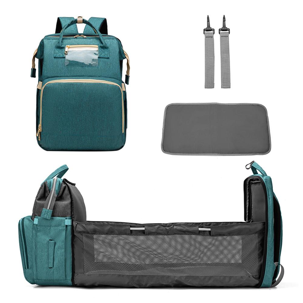 Portable Multi-Function Crib &amp; Diaper Backpack childrensterritory