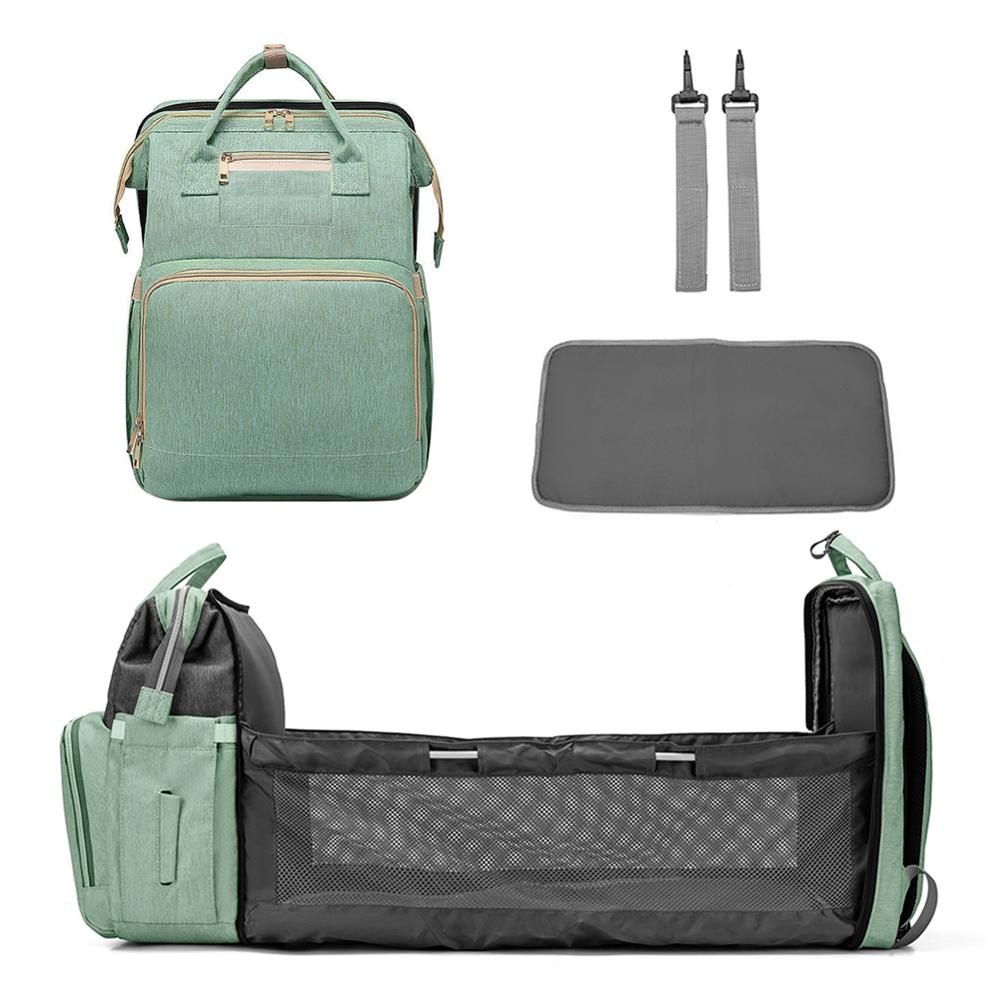 Portable Multi-Function Crib &amp; Diaper Backpack childrensterritory
