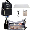Portable Multi-Function Crib & Diaper Backpack childrensterritory