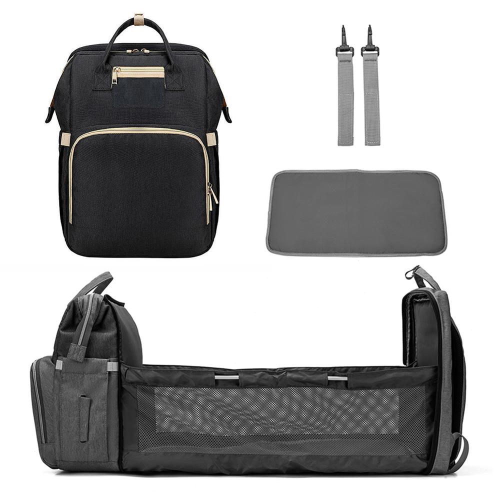 Portable Multi-Function Crib &amp; Diaper Backpack childrensterritory