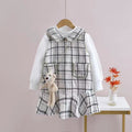 Princess Patchwork Winter Party Dress for Kids Girls childrensterritory