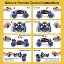 RC Car 4WD Radio Control Stunt Car With Light & Music childrensterritory