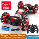 RC Car 4WD Radio Control Stunt Car With Light & Music childrensterritory