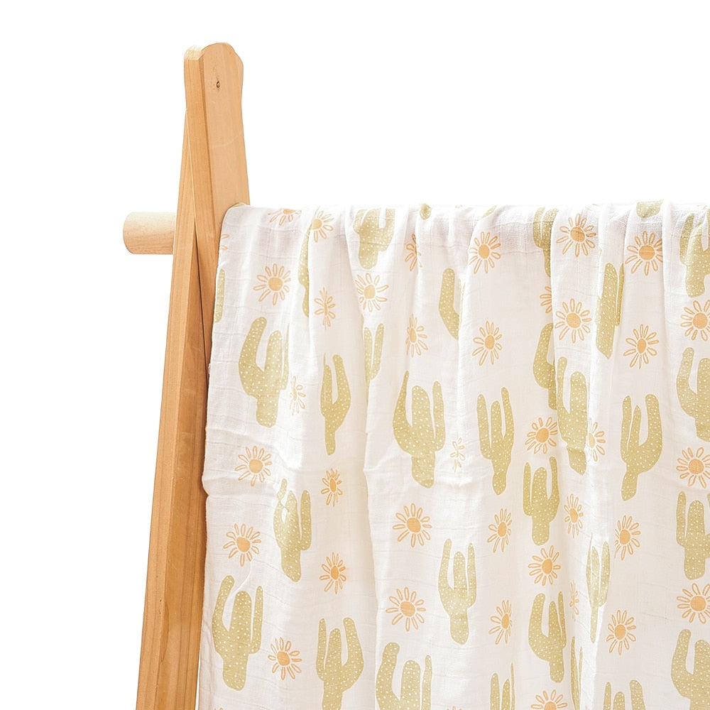 Bamboo Muslin Cotton Baby Swaddle/Wraps childrensterritory