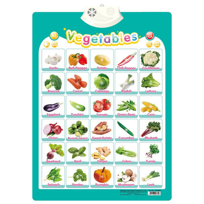 Electronic Early Educational Wall Chart for Kids childrensterritory