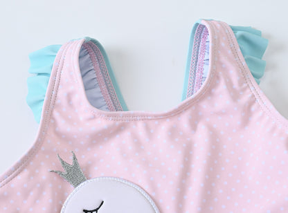 Belly Protection Whole Swimsuit for Baby/Kids Girls childrensterritory