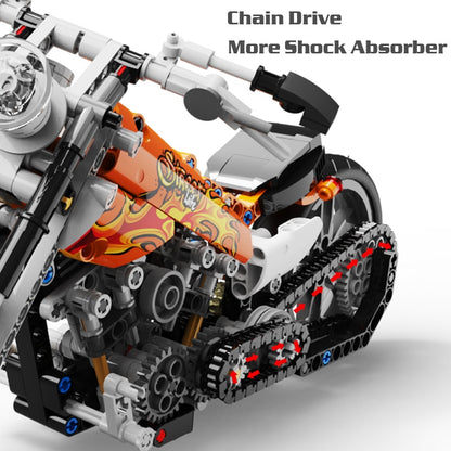 Racing Motorcycle Building Blocks Toys For Children childrensterritory