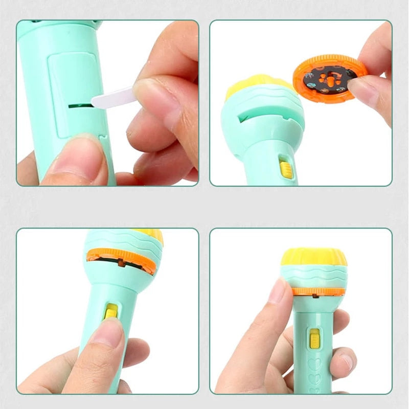 Story Projector Flashlight Torch Kids Gift Toys childrensterritory