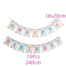 Kids Unicorn Theme Birthday Party Decorations Set childrensterritory