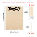 Home Dessert Ornaments Display Wooden Board/Rack childrensterritory