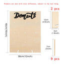 Home Dessert Ornaments Display Wooden Board/Rack childrensterritory
