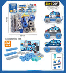Kids 3 in 1 DIY Assembly A Vehicle Toy Set childrensterritory