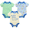 Cotton Short Sleeve Baby Unisex Cartoon Bodysuits childrensterritory