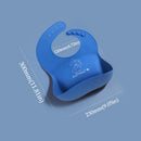 Adjustable & Waterproof Silicone Baby Bibs with Pocket childrensterritory