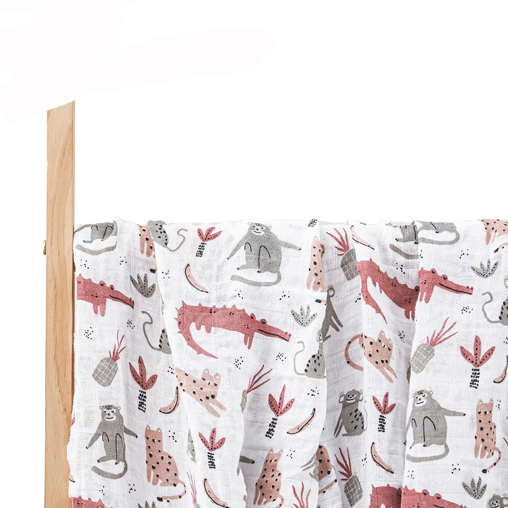 Bamboo Muslin Cotton Baby Swaddle/Wraps childrensterritory
