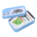 Baby/Kids Cognition Iron Box Cards | Puzzle Toys childrensterritory