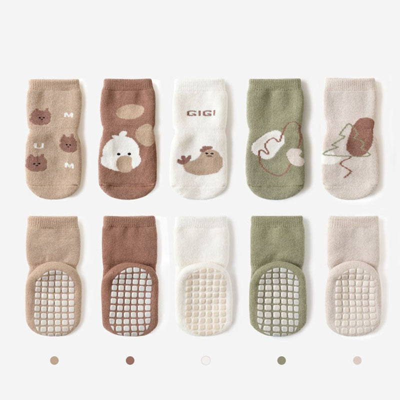 Anti-slip Winter Baby/Kids Cartoon Socks childrensterritory