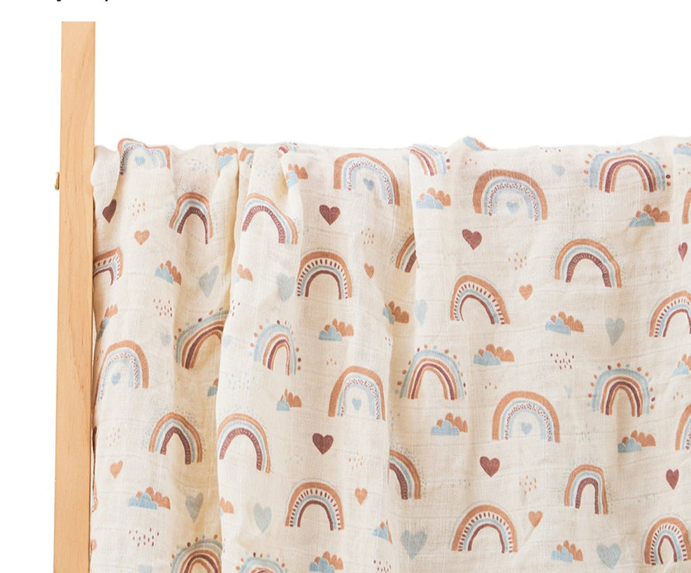 Bamboo Muslin Cotton Baby Swaddle/Wraps childrensterritory