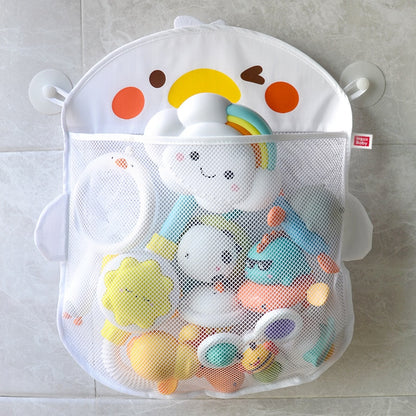 Duck Shape Bathroom Toy Storage Mesh Bag childrensterritory