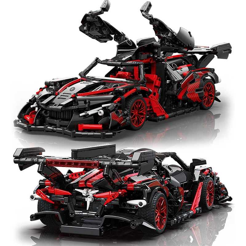 MOC Racing Car Assembly Building Blocks Toys for Boys childrensterritory